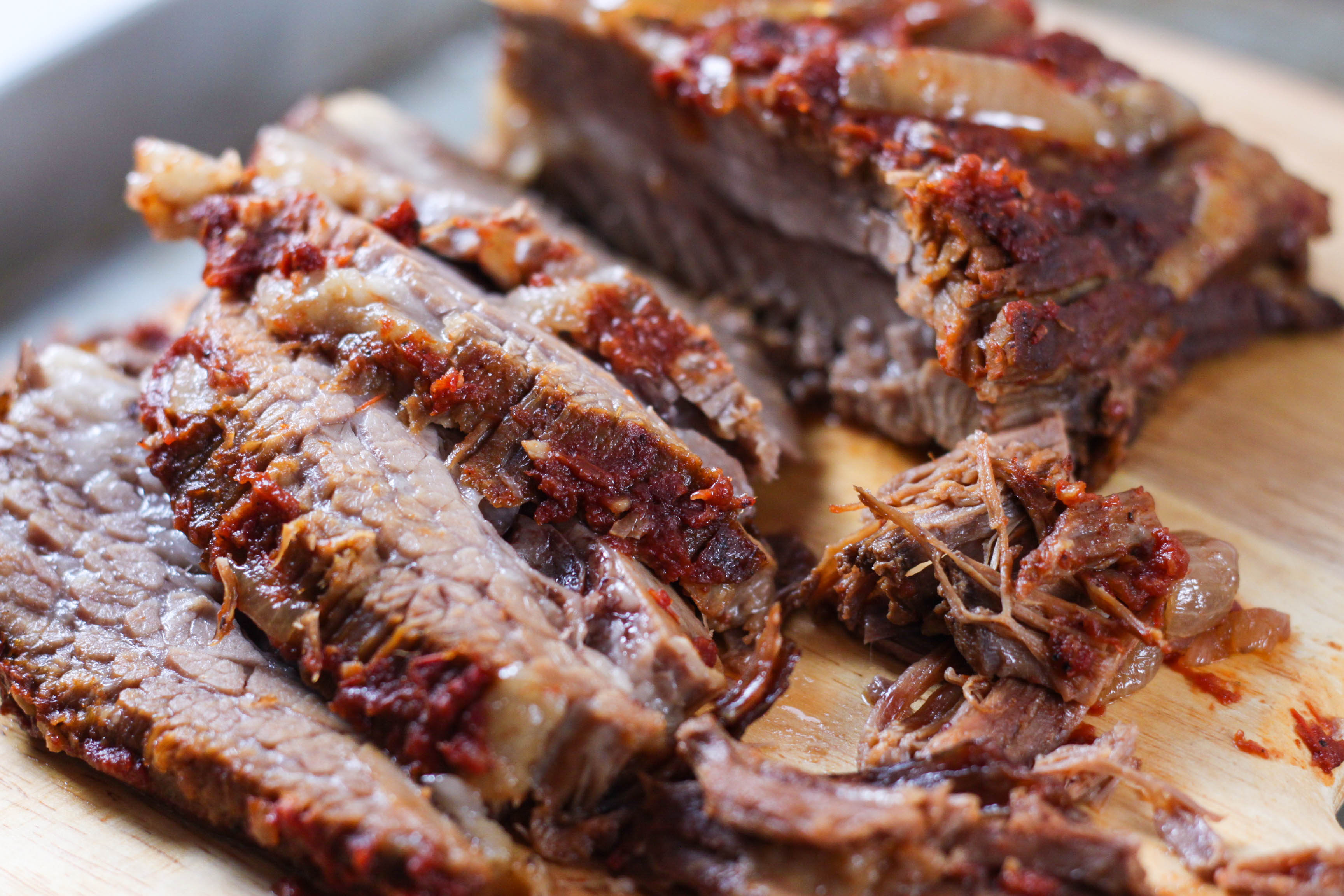 Slow Cooker Beef Brisket - The Farmwife Cooks