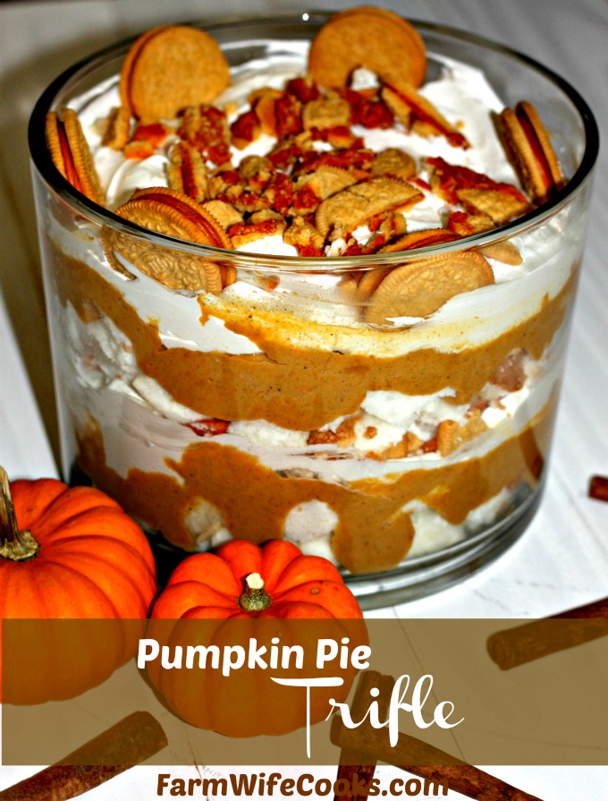 Easy Pumpkin Trifle