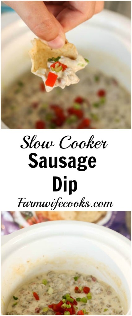 Are you looking for a new appetizer recipe? This Sausage Dip is perfect for game day, holidays and parties!