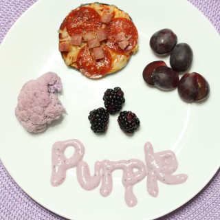 Eat, Drink, Play by Color: Purple