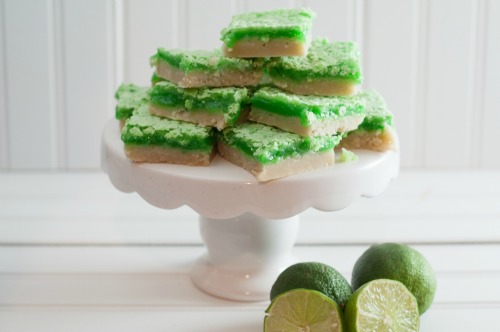 Fresh Squeezed Lime Bars