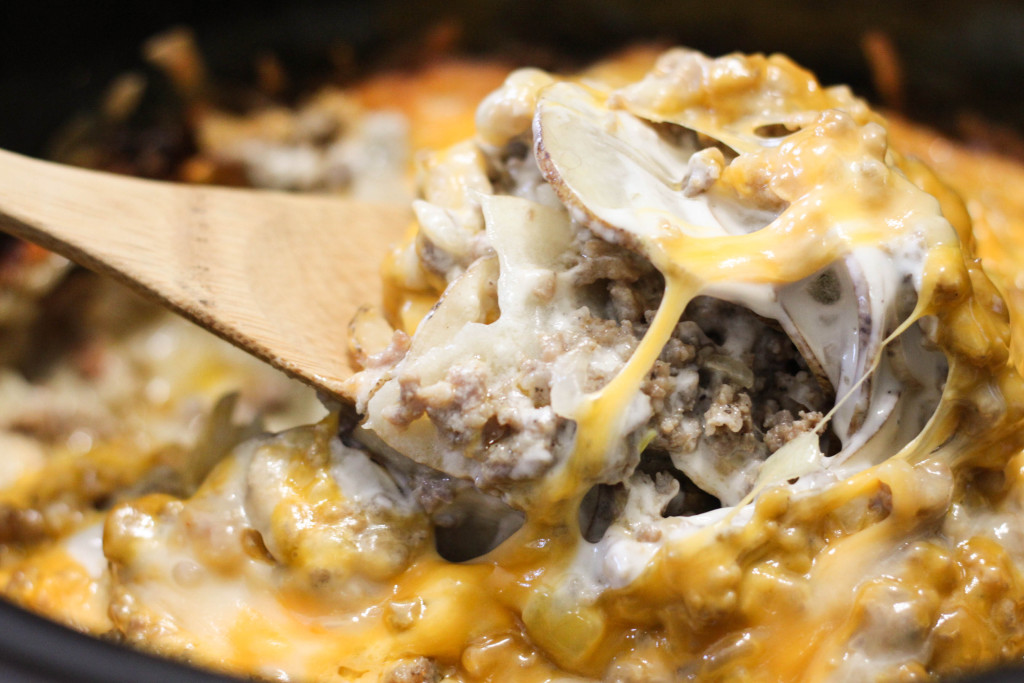 Sausage Potato Casserole is a family friendly recipe that is made in the crockpot