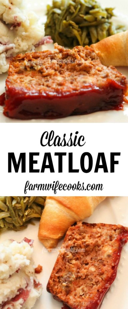 Are you looking for a tried and trueClassic Meatloaf recipe? This recipe is comfort food at it's finest!