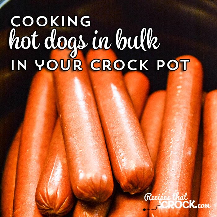 Cooking hot dogs in bulk is very easy in a Crock Pot. Learning how to use a slow cooker to steam hot dogs is a great tip for parties and potlucks.