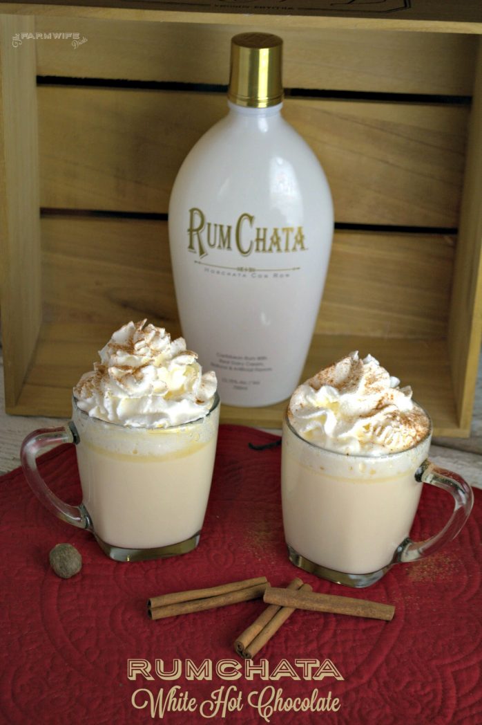 Crock Pot Rumchata White Hot Chocolate