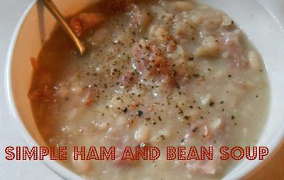 Simple Ham and Bean soup