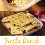 Fiesta Ranch Crackers are the perfect, easy snack recipe. Great for camping, card night or while watching the game!