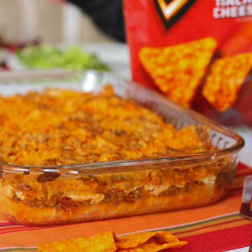 Perfect recipe to change up Taco Tuesday, Taco Bake is a great family friendly recipe that is husband and kid approved!