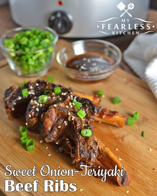 Sweet Onion Teriyaki Beef Ribs