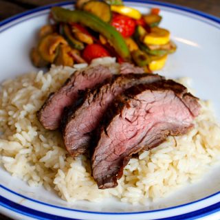 This grilled marinated Asian Flank Steak is the perfect steak recipe to cook on the grill.