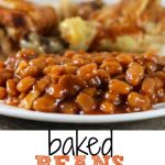 My favorite recipe for Baked Beans, the perfect side dish recipe for cookouts and family gatherings.