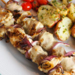 Summertime is grilling time and these Greek Chicken Kabobs are an easy recipe to cook on the grill.