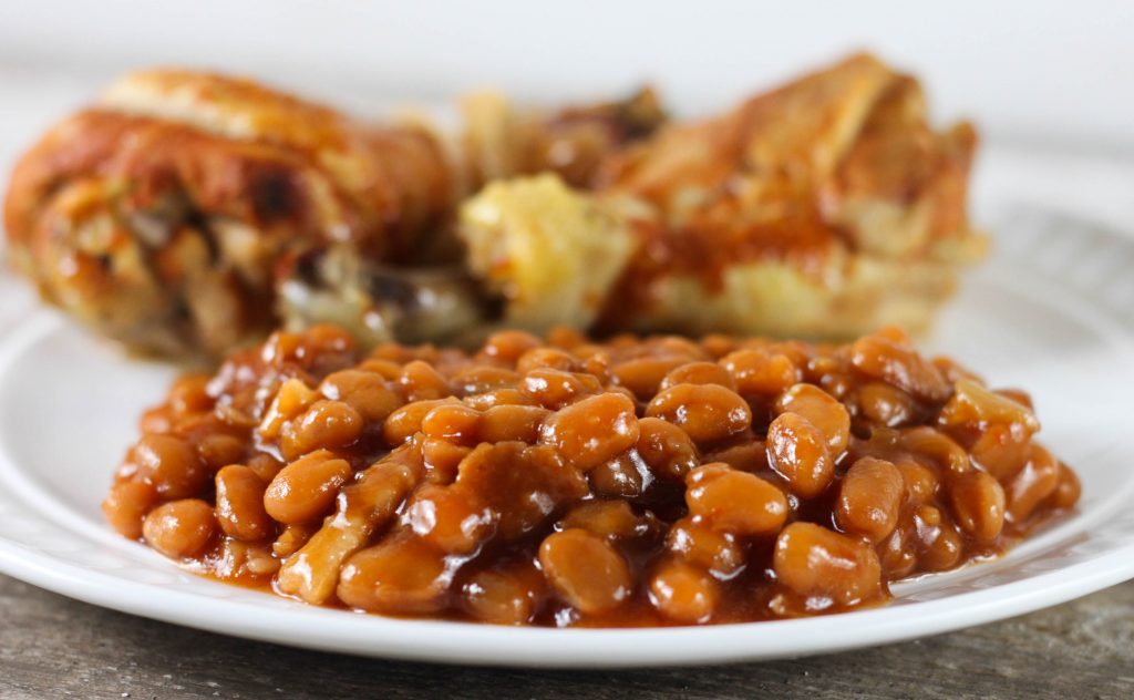 My favorite recipe for Baked Beans, the perfect side dish recipe for cookouts and family gatherings. 
