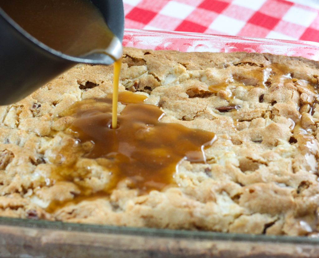 This Caramel Apple Coffee Cake is the perfect apple recipe for breakfast or dessert.