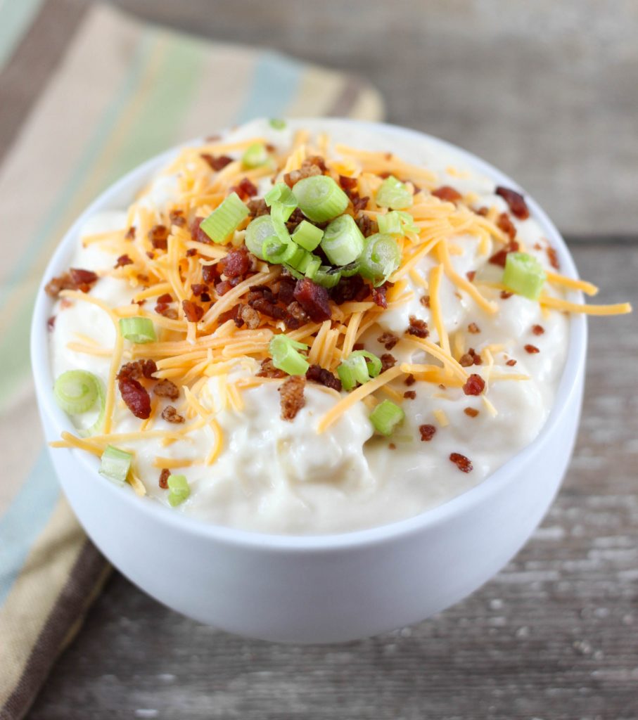 This Loaded Baked Potato Soup has all the flavors of your favorite side in soup form! It's a must make comfort food recipe!