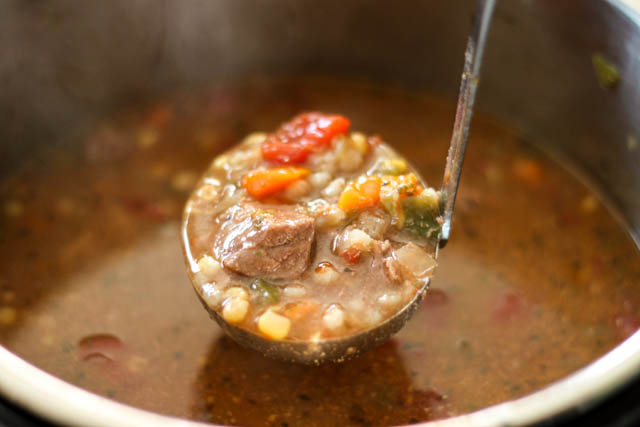 Gramma’s Beef Barley Soup – Instant Pot Recipe