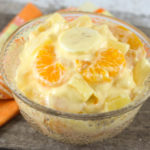 This Orange Dream Fruit Salad is an easy fruit salad recipe made with orange juice and vanilla pudding mix that will have everyone coming back for seconds!