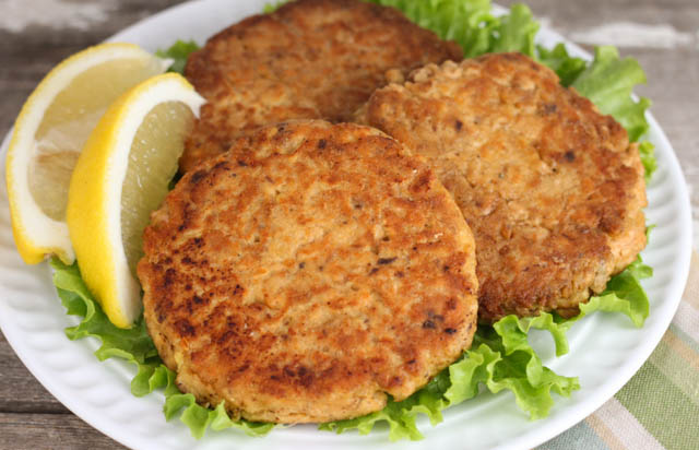 Grandma's Salmon Patties are an easy recipe that uses canned salmon and is one of grandmas most requested meals!