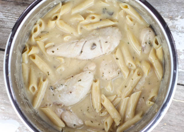 Instant Pot Creamy Herb Chicken is an easy chicken dinner recipe the whole family will love!