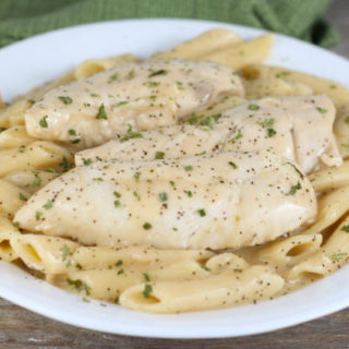 Instant Pot Creamy Herb Chicken is an easy chicken dinner recipe the whole family will love!