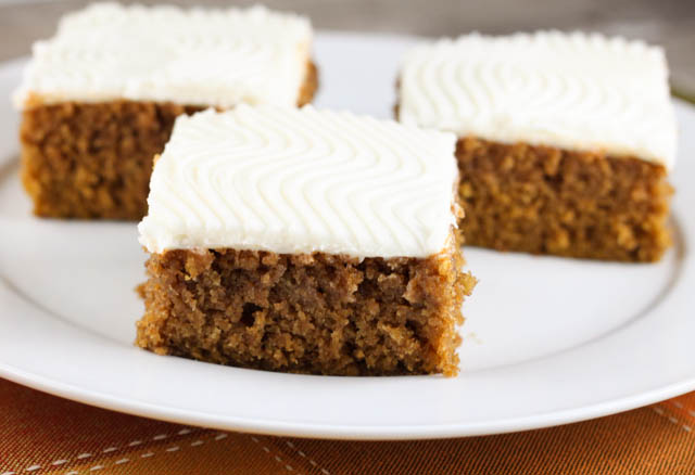 Pumpkin Bars with Cream Cheese Icing are a must make easy fall dessert recipe!