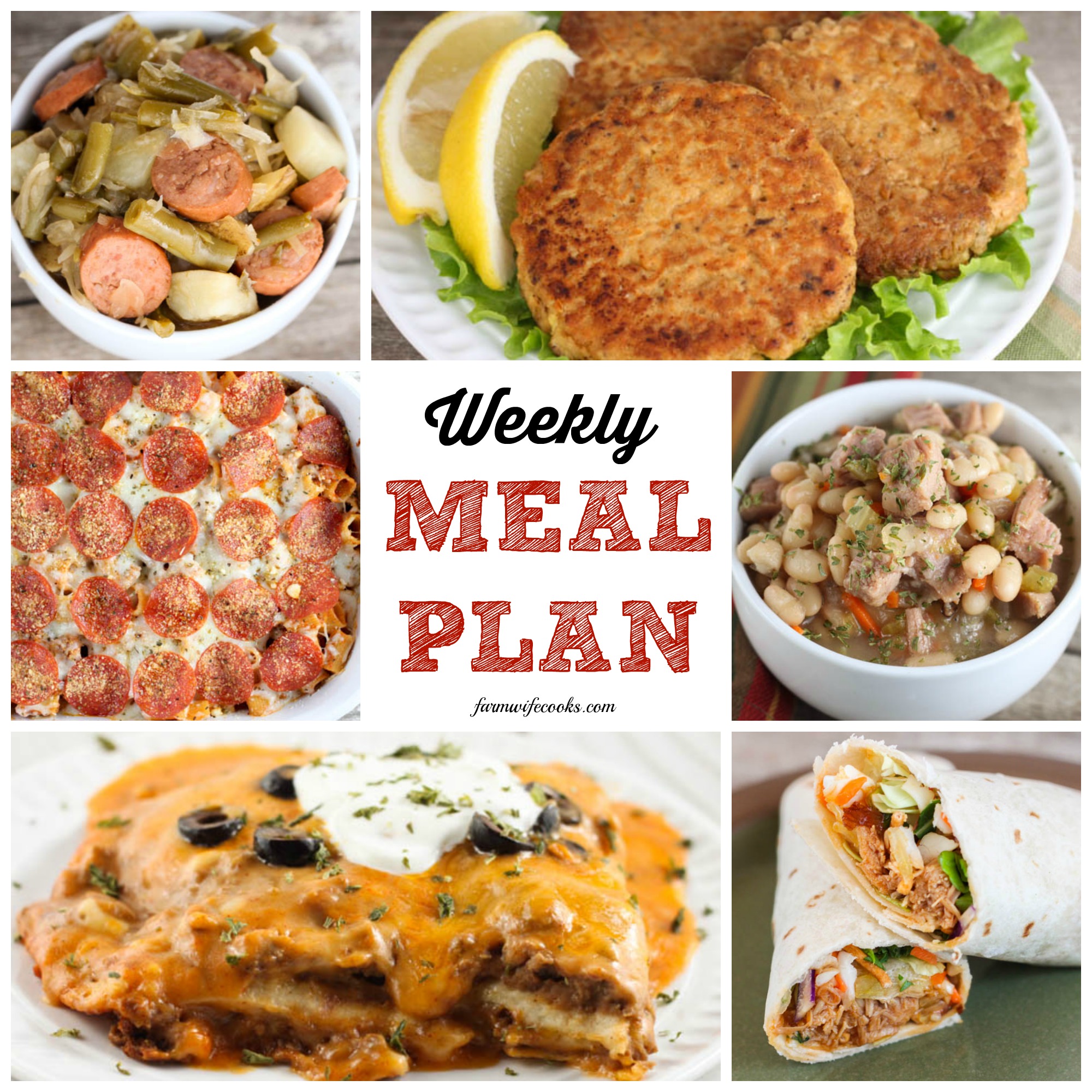 Meal Plan Week 16