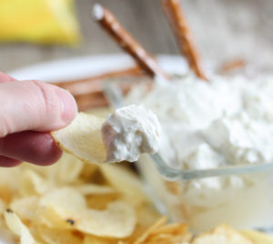 Easy Ranch Chip and Vegetable Dip - The Farmwife Cooks
